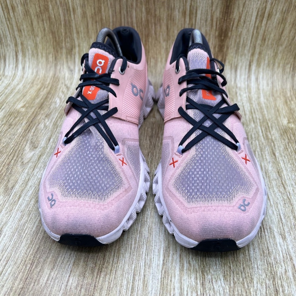 On Cloud Cloud X 3 Sneakers Women's Size 10.5 Rose Sand Training Shoes 60.98691 - Picture 2 of 10
